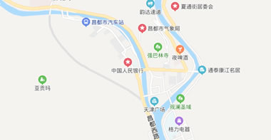 昌都旅游租車網(wǎng)聯(lián)系地圖